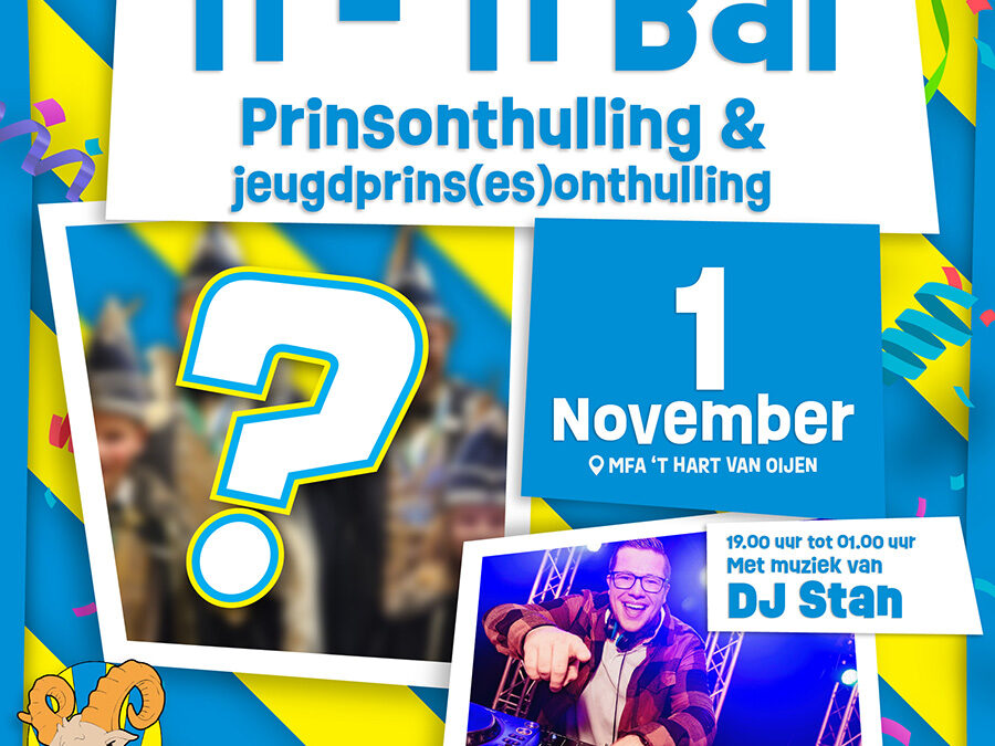 11 – 11 bal in Oijen – Carnaval 2026