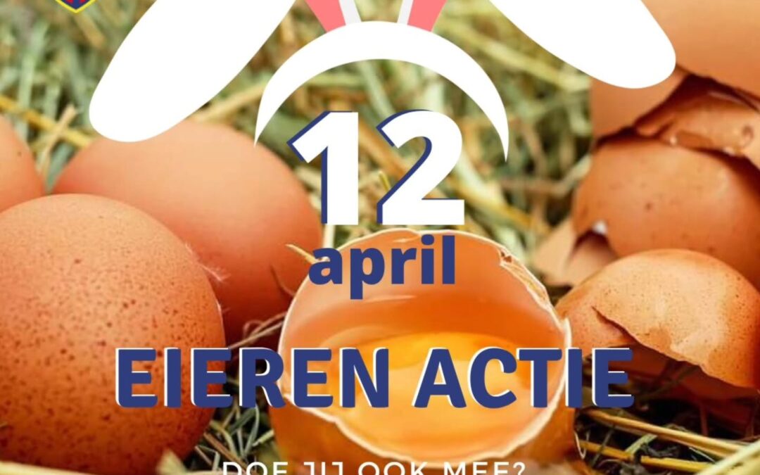 Eieren actie Mosa’14 12 april