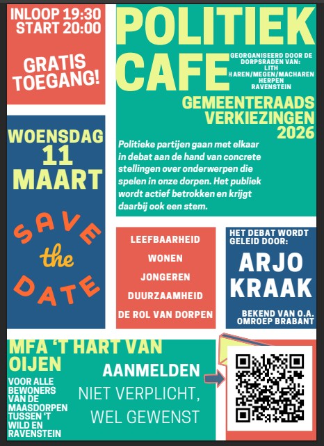 Debatavond Politieke partijen voor de Maasdorpen