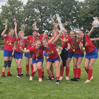 MOSA’14 J1 korfbal is ook kampioen geworden!