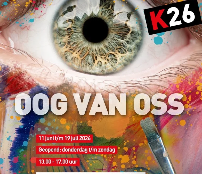 Beginnende en ervaren Kunstenaars gezocht voor Oog van Oss 2026