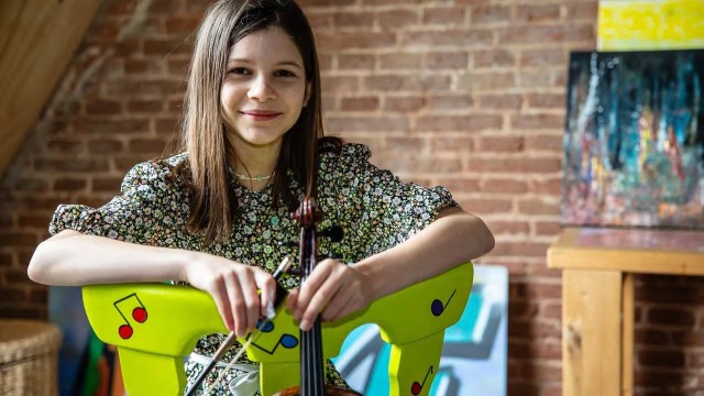 Lize Bastiaens (11) uit Oijen is eerste kindercomponist des vaderlands