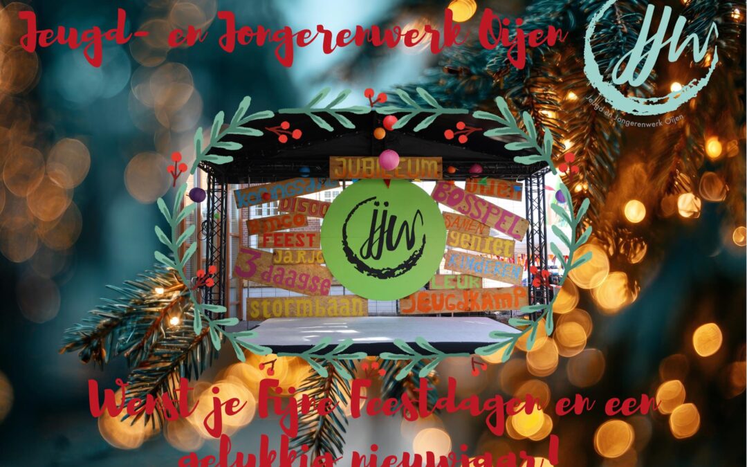 Jeugd en Jongerenwerk wenst je fijne feestdagen en een gelukkig nieuwjaar