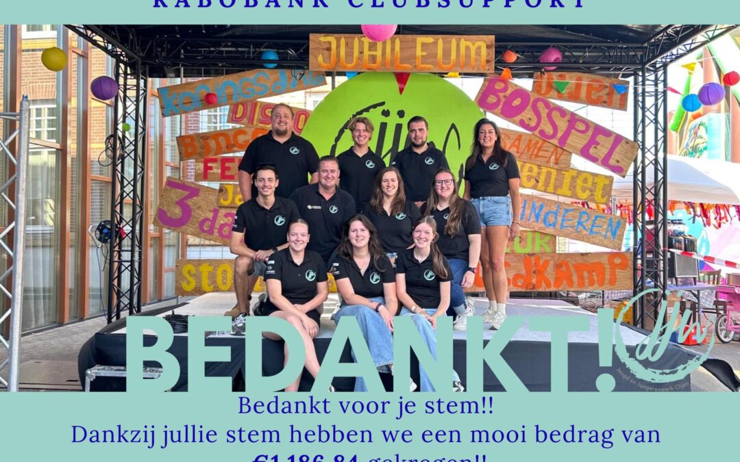 Jeugd en Jongerenwerk – bedankt voor je stem