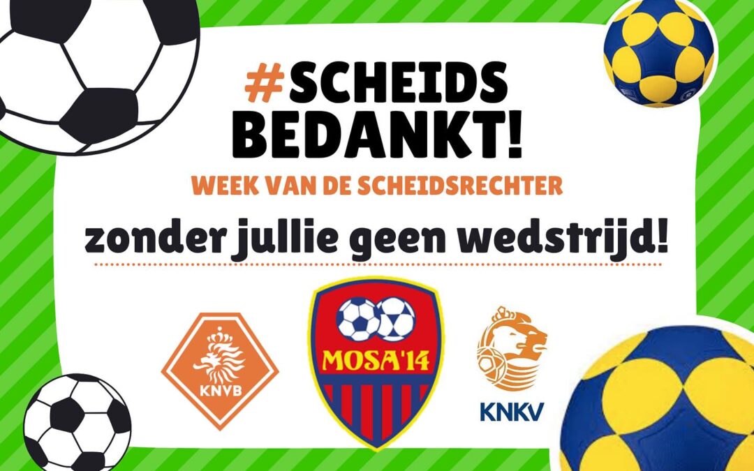 MOSA’14 – Week van de scheidsrechter