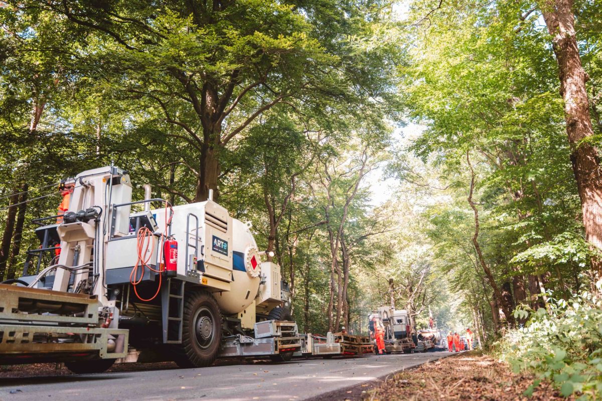 Oss start met Asphalt Recycling Train – 2025 – 1 Oss start met Asphalt Recycling Train