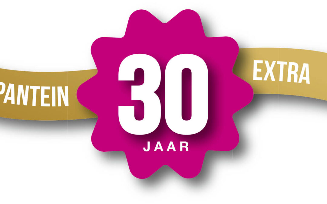 Pantein Extra 30 jaar! Vier het mee!