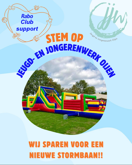 Stem op Jeugd- en Jongerenwerk Oijen met Rabo ClubSupport