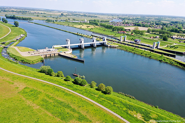 Vistrap stuw Lith krijgt versterking door 2e vistrap