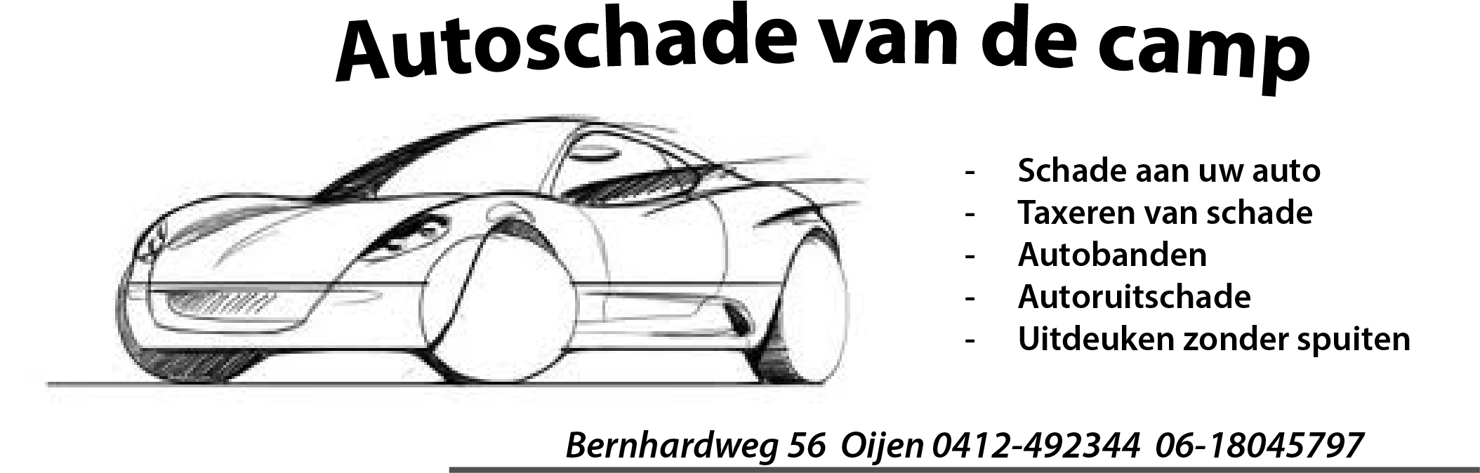 Autoschade v.d. Camp