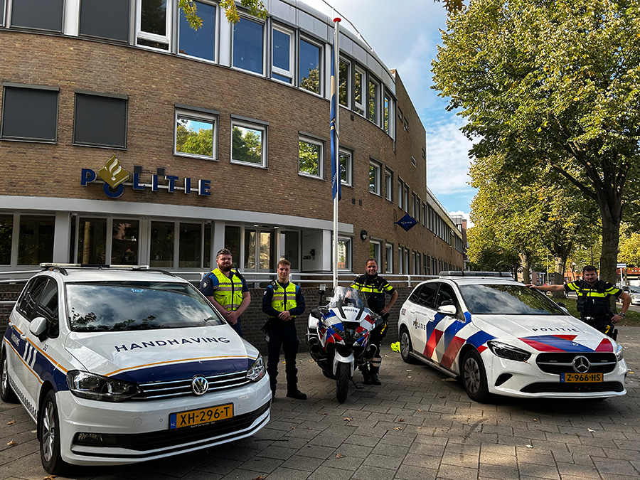 Veiligheidsmarkt op de Heuvel in Oss