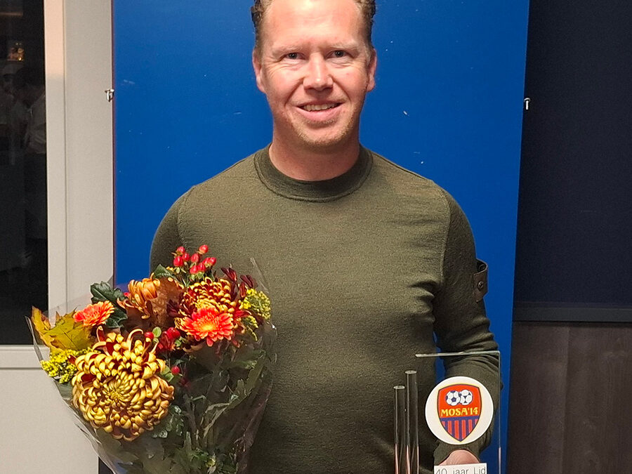 Wilbert Brands – 40 jaar lid MOSA’14