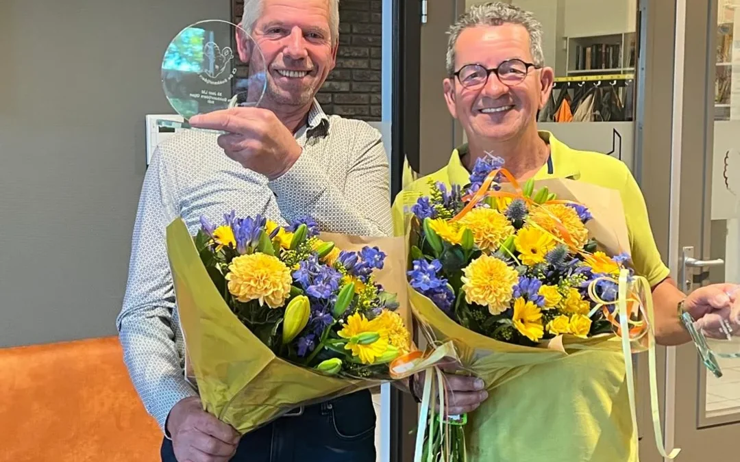 Jubilarissen in het zonnetje gezet!