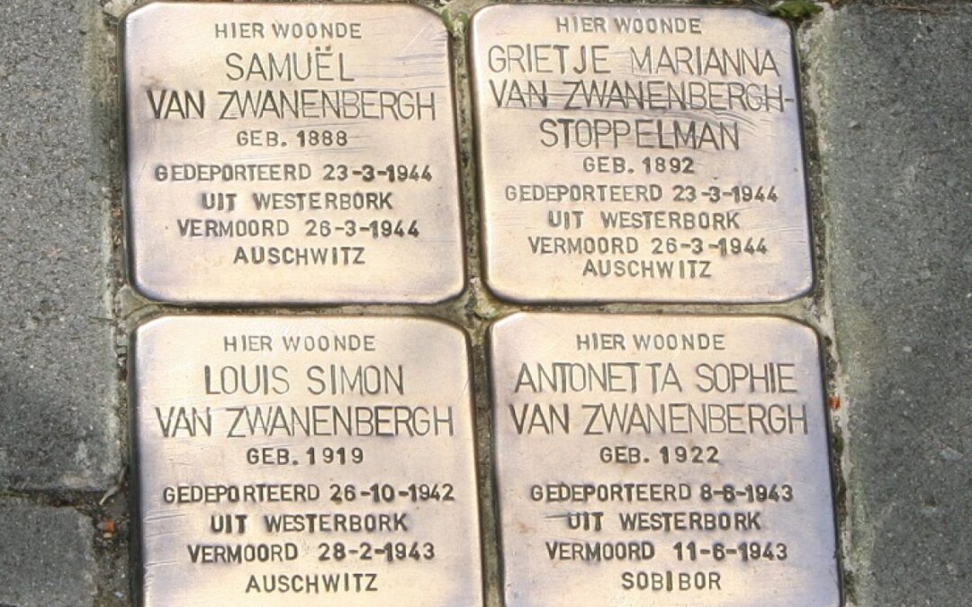 Wandeltocht langs Struikelstenen op zondag 4 mei 2025 in Oss